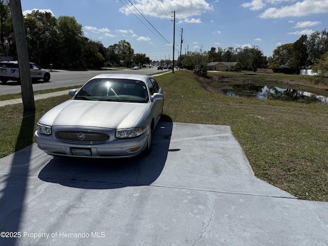 exterior space with sidewalks