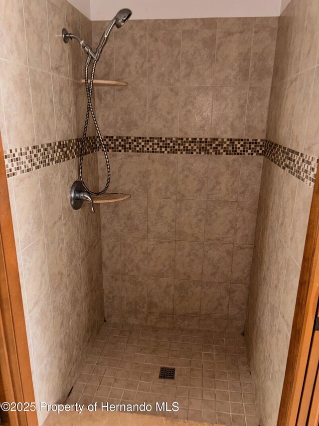 13935 Linden Dr, Spring Hill, FL 34609 - bathroom with tiled shower