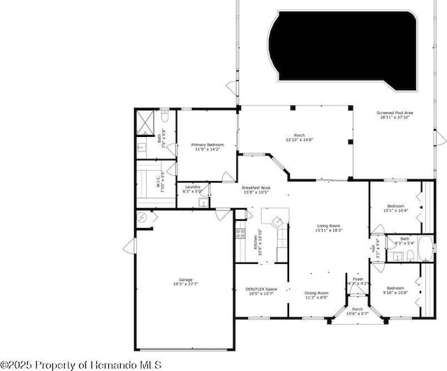 11080 Marquette St, Spring Hill, FL 34609 - view of layout