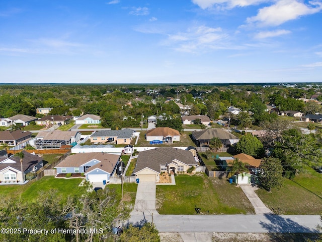 1018 Stratton Ave, Spring Hill, FL 34609 - aerial view featuring a residential view