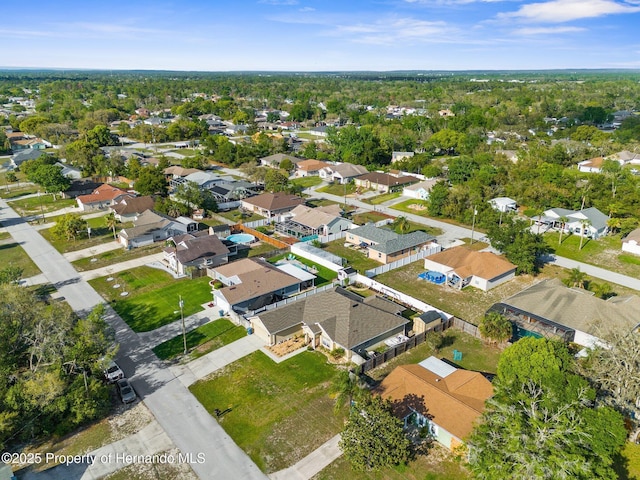 1018 Stratton Ave, Spring Hill, FL 34609 - drone / aerial view featuring a residential view