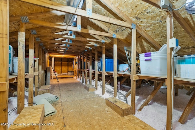 1156 Battersea Ave, Spring Hill, FL 34609 - view of attic