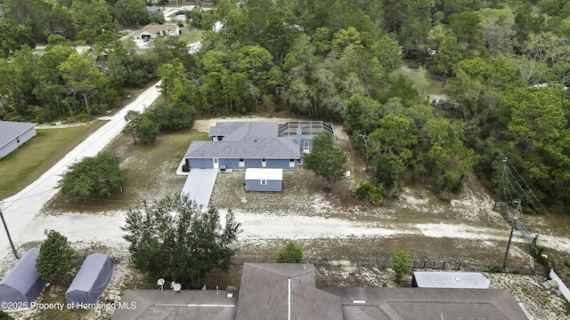 view of subject property