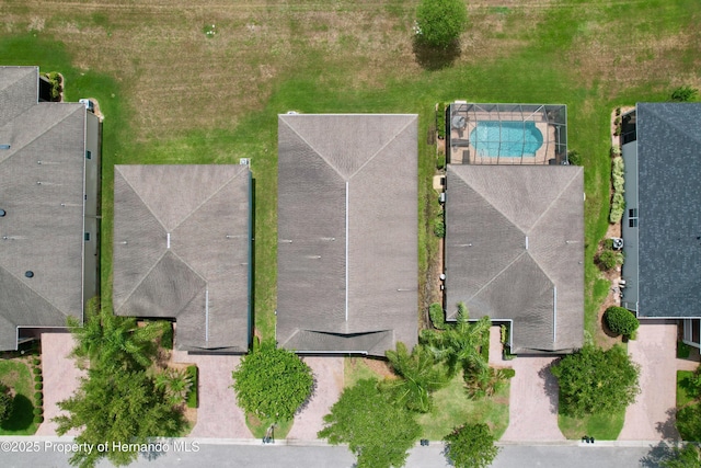 5401 Cappleman Loop, Brooksville, FL 34601 - bird's eye view of a pool