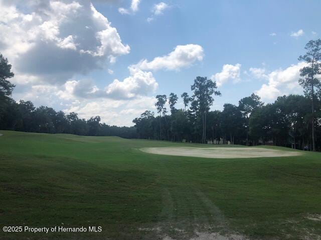 5401 Cappleman Loop, Brooksville, FL 34601 - view of property's community featuring golf course view and a yard