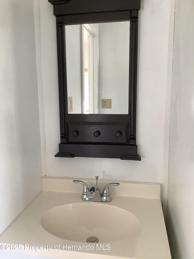 bathroom with a sink