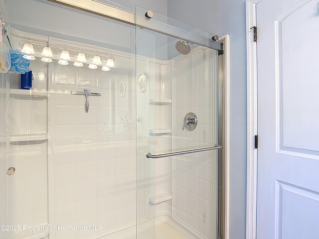 full bath featuring a stall shower