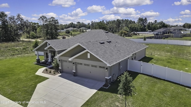 12848 Hilary St, Spring Hill, FL 34609 - birds eye view of property