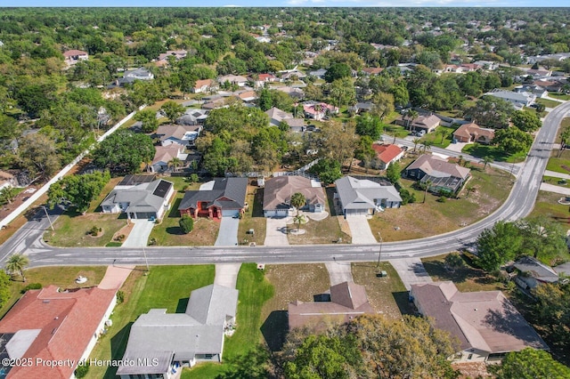4405 Plumosa St, Spring Hill, FL 34607 - bird's eye view featuring a residential view