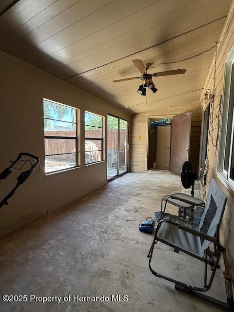 947 Village Dr, Brooksville, FL 34601 - view of unfurnished sunroom