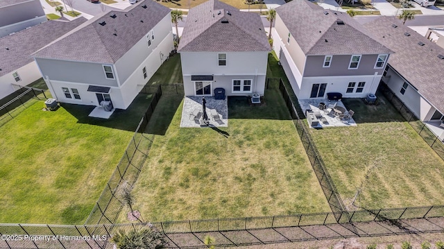 birds eye view of property featuring a residential view