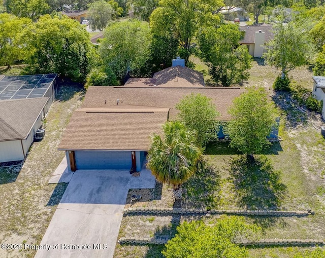 drone / aerial view
