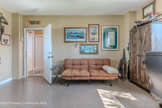 4285 Flexer Dr, Hernando Beach, FL 34607 - living room with baseboards