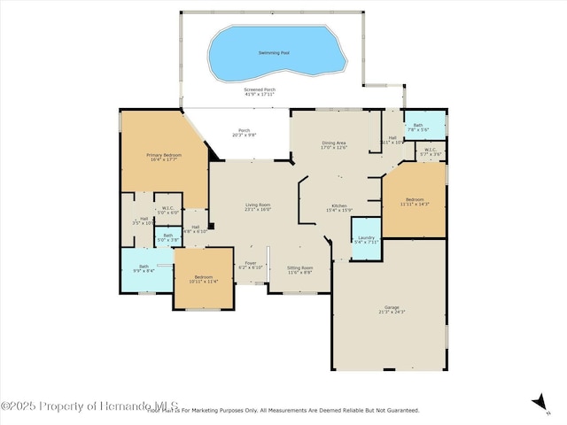 262 W Romany Loop, Beverly Hills, FL 34465 - plan
