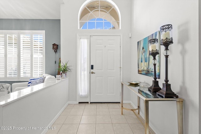 262 W Romany Loop, Beverly Hills, FL 34465 - foyer with baseboards and light tile patterned floors