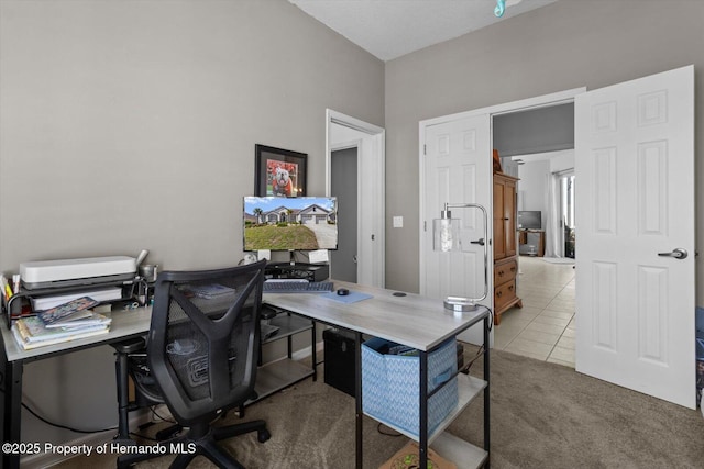 262 W Romany Loop, Beverly Hills, FL 34465 - office area featuring carpet flooring