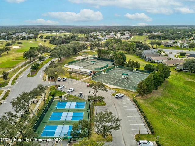 18441 Whitacre Cir, Hudson, FL 34667 - birds eye view of property featuring a residential view
