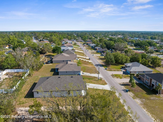 14042 Amero Ln, Spring Hill, FL 34609 - bird's eye view featuring a residential view