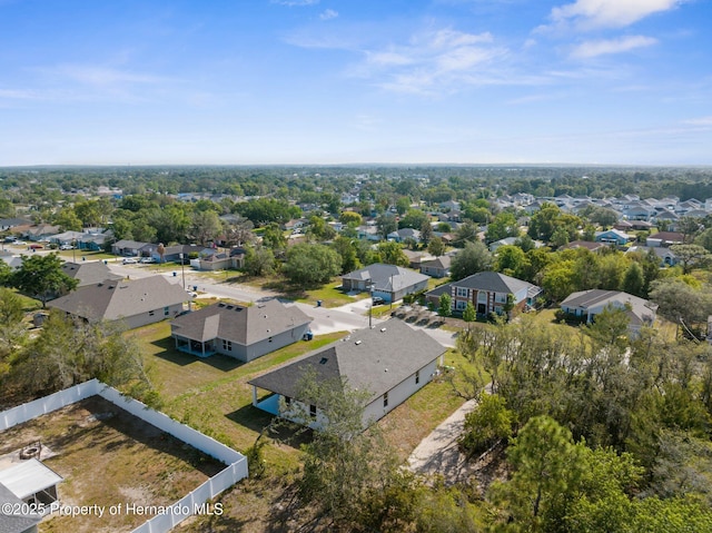 14042 Amero Ln, Spring Hill, FL 34609 - birds eye view of property with a residential view