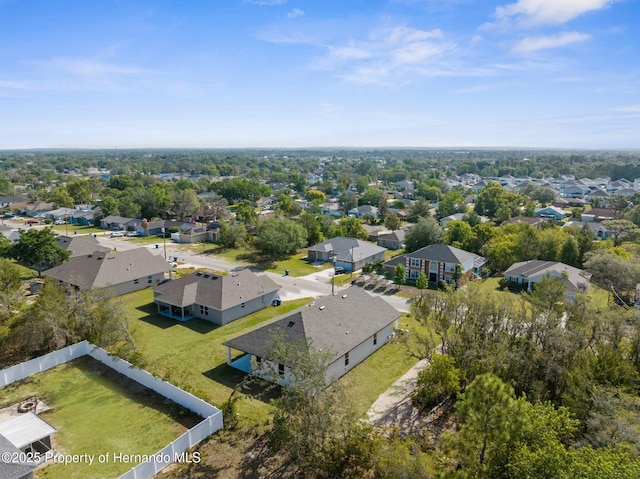 14042 Amero Ln, Spring Hill, FL 34609 - birds eye view of property featuring a residential view