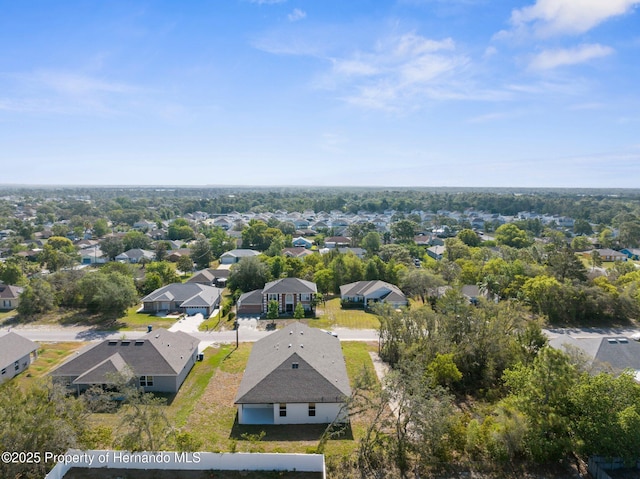 14042 Amero Ln, Spring Hill, FL 34609 - birds eye view of property featuring a residential view