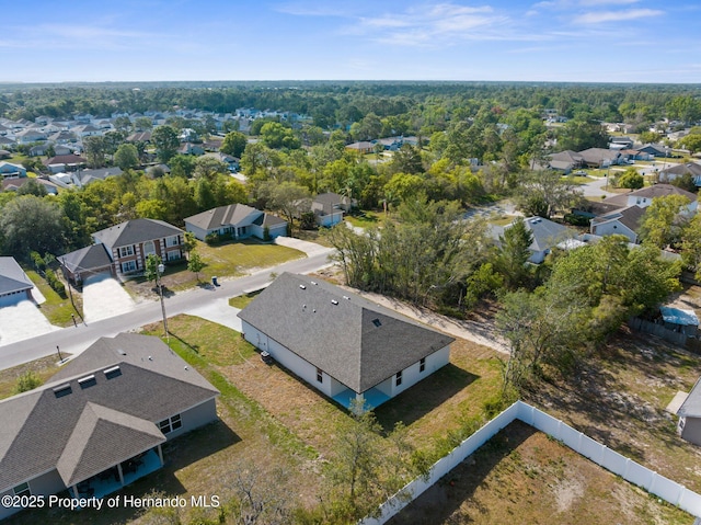 14042 Amero Ln, Spring Hill, FL 34609 - birds eye view of property with a residential view