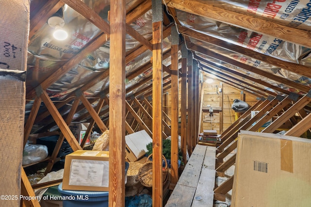 7353 Dogwood, Spring Hill, FL 34607 - view of attic