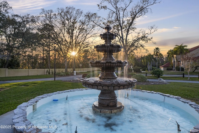 7353 Dogwood, Spring Hill, FL 34607 - view of community featuring fence and a lawn