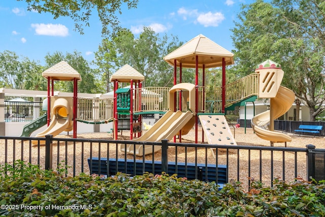 view of community playground