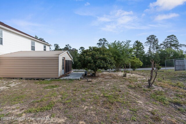6440 Curtiss Ln, Spring Hill, FL 34608 - view of yard