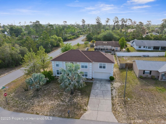 6440 Curtiss Ln, Spring Hill, FL 34608 - view from above of property