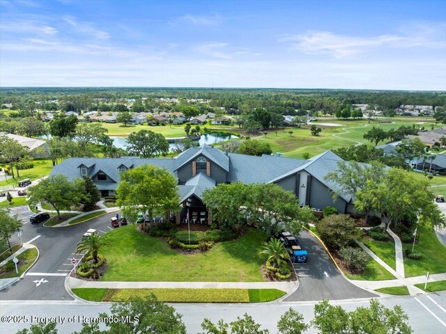 18514 Hidden Pines Way, Hudson, FL 34667 - aerial view of residential area featuring a large body of water