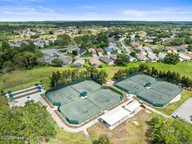 18514 Hidden Pines Way, Hudson, FL 34667 - aerial perspective of suburban area