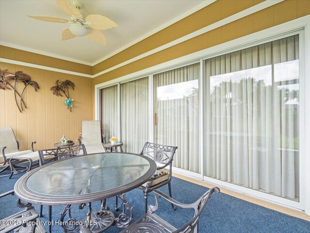18514 Hidden Pines Way, Hudson, FL 34667 - view of sunroom
