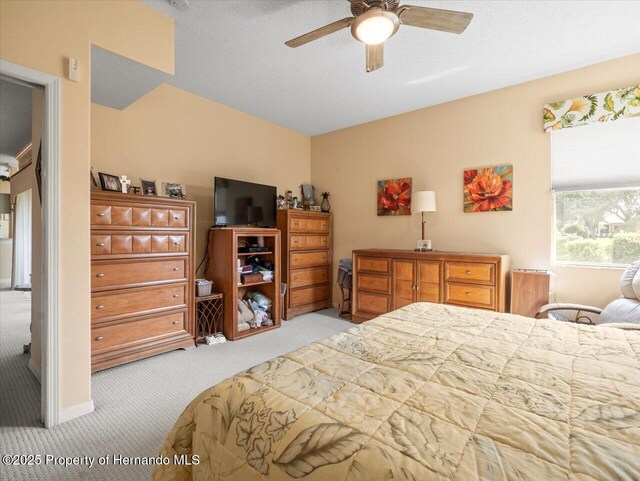 18514 Hidden Pines Way, Hudson, FL 34667 - bedroom featuring carpet floors and ceiling fan