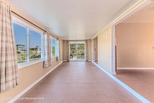 4446 San Juan Dr, Hernando Beach, FL 34607 - view of unfurnished sunroom