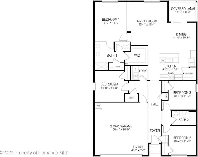 floor plan / room layout