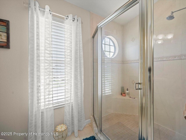 full bath featuring a stall shower