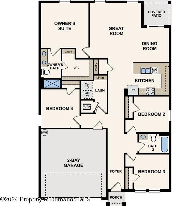 11296 Elgin Blvd, Spring Hill, FL 34608 - home floor plan