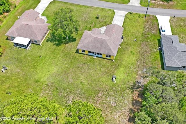 12271 House Finch Rd, Weeki Wachee, FL 34614 - aerial view of property and surrounding area
