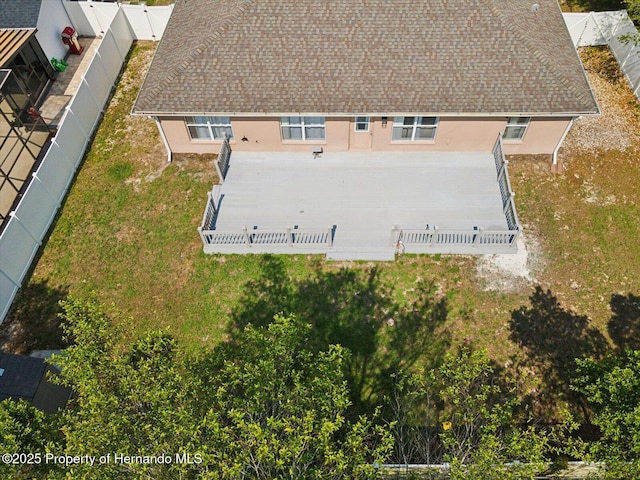 6076 Shiprock Ave, Spring Hill, FL 34608 - view from above of property