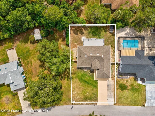 6076 Shiprock Ave, Spring Hill, FL 34608 - view of property location featuring property parcel outlined
