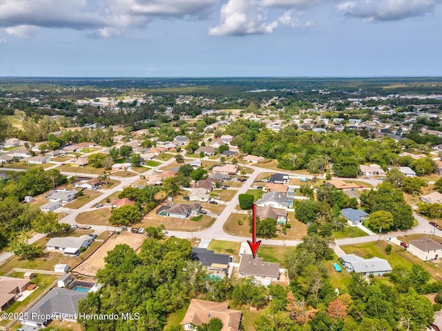 6076 Shiprock Ave, Spring Hill, FL 34608 - aerial view of property's location with nearby suburban area