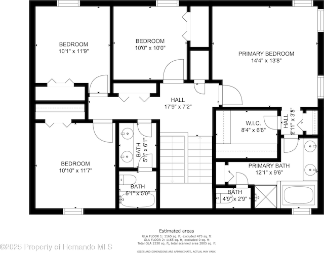 396 Winthrop Dr, Spring Hill, FL 34609 - property floor plan