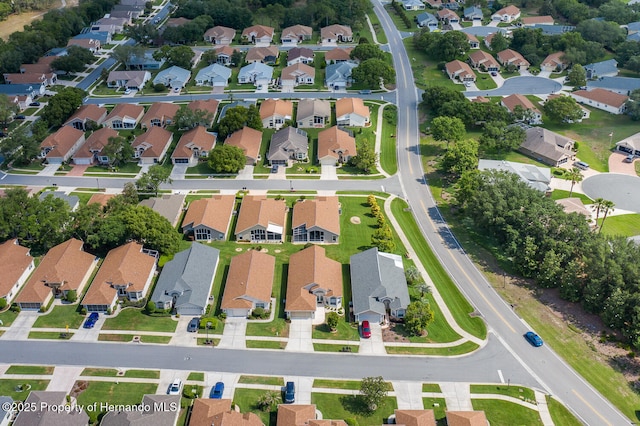 284 Quane Ave, Spring Hill, FL 34609 - aerial view of property and surrounding area with nearby suburban area