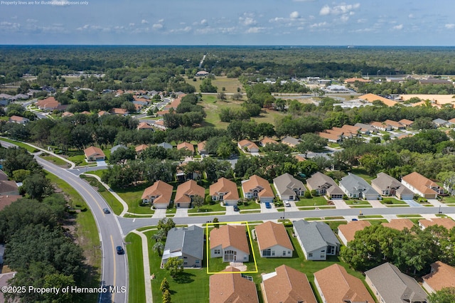 284 Quane Ave, Spring Hill, FL 34609 - aerial perspective of suburban area