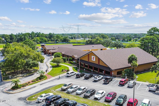 284 Quane Ave, Spring Hill, FL 34609 - drone / aerial view of a tree filled landscape