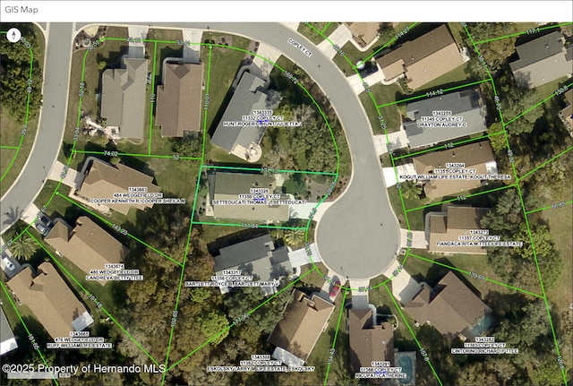 11350 Copley Ct, Spring Hill, FL 34609 - aerial overview of property's location