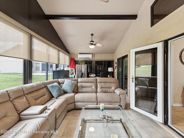 11350 Copley Ct, Spring Hill, FL 34609 - sunroom with a wall unit AC