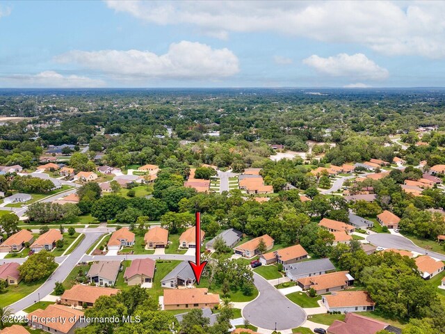 11350 Copley Ct, Spring Hill, FL 34609 - aerial view of residential area